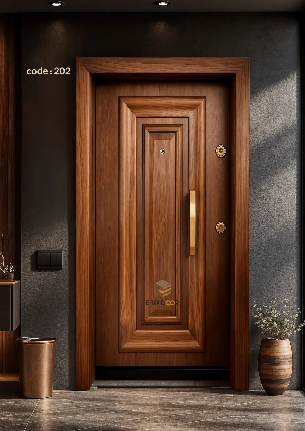 product-02-202 درب ضد سرقت برجسته - کد 202 - Image 1